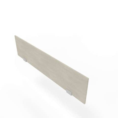 Pannello divisorio in melaminico cemento per bench 140xH.35 cm linea Practika Quadrifoglio - CODB140-CL