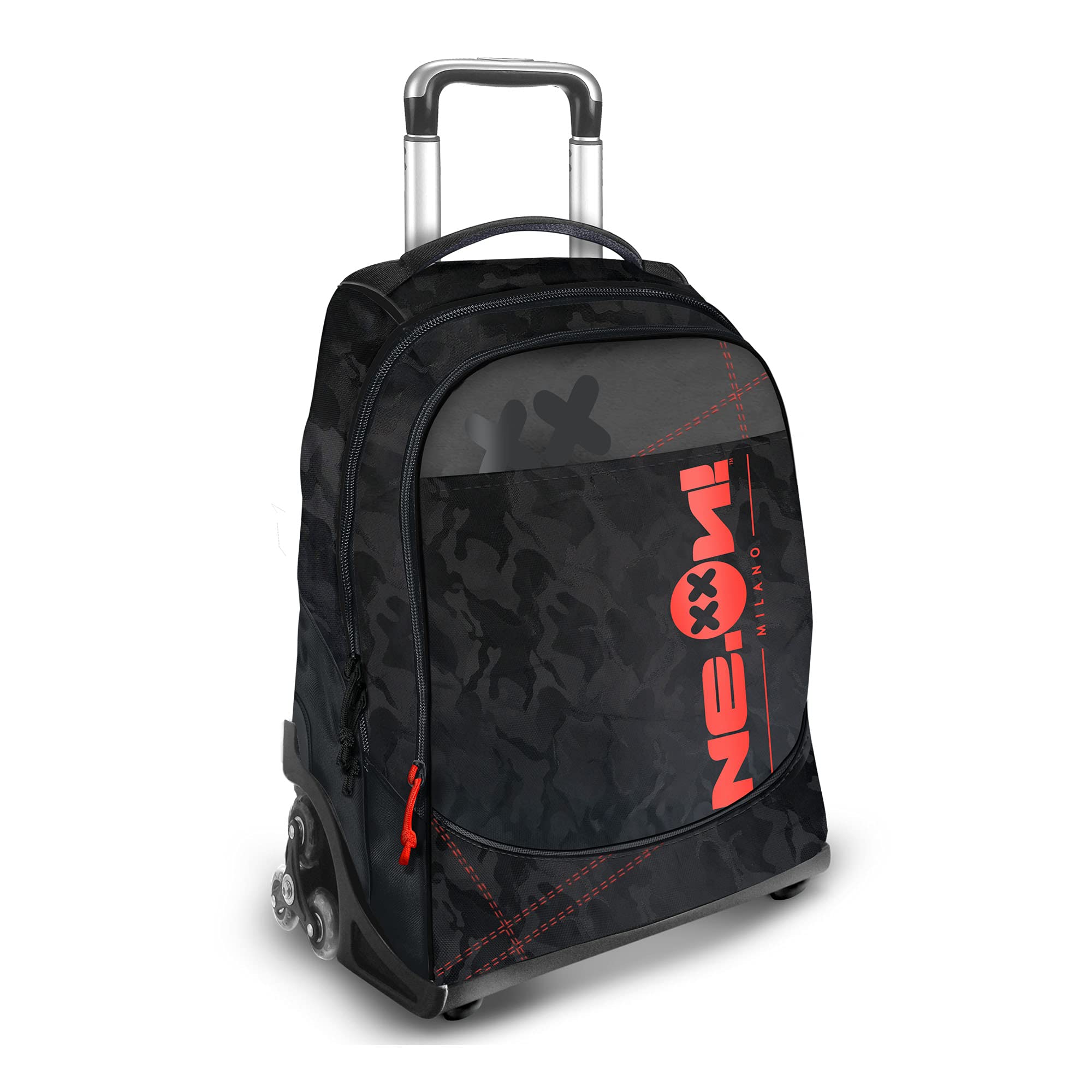 TROLLEY 3 WHEELS MIMETIC BLACK/BLUE