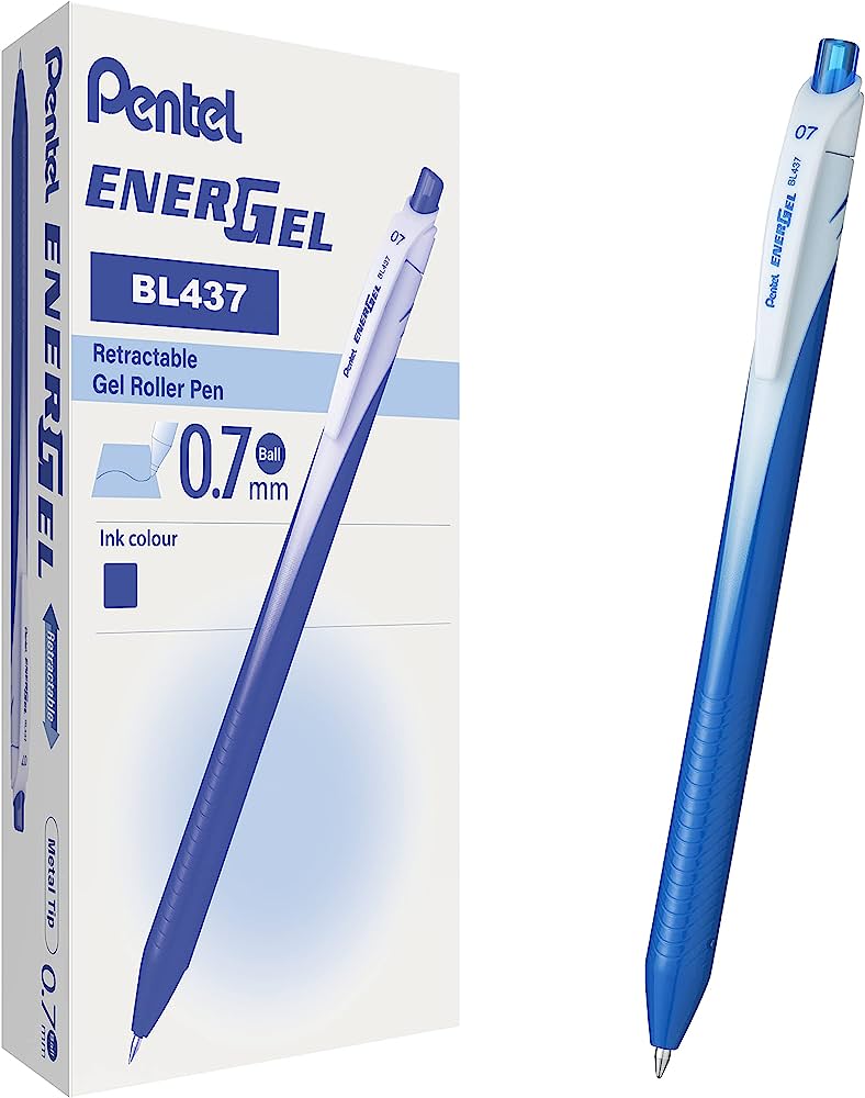 Roller Pentel Energel slim 0,7 blu