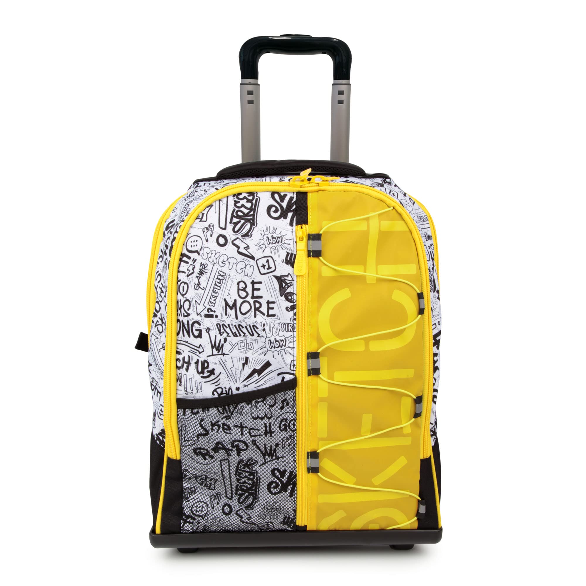 3 WHEELS TROLLEY WHITE