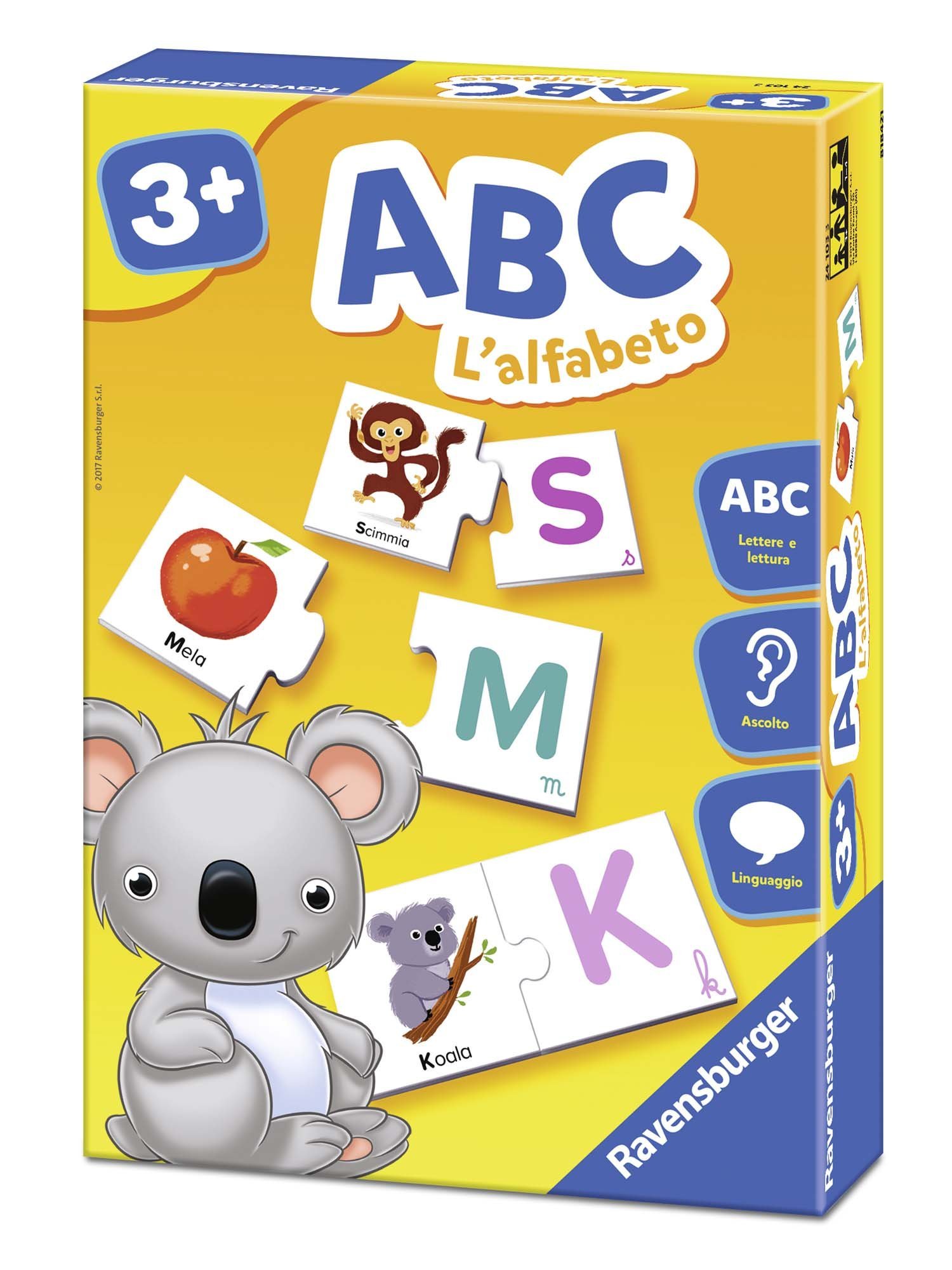 Gioco educativo abc - l'alfabeto