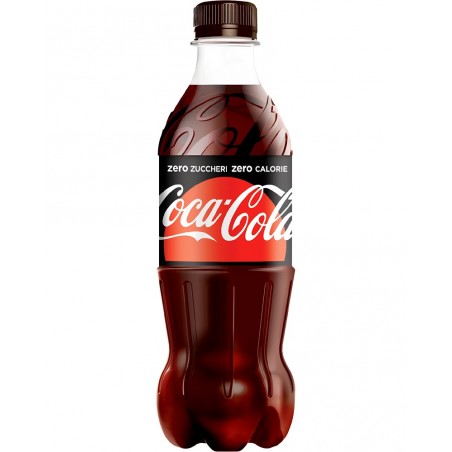 Coca cola zero bottiglietta plastica pet cl.45