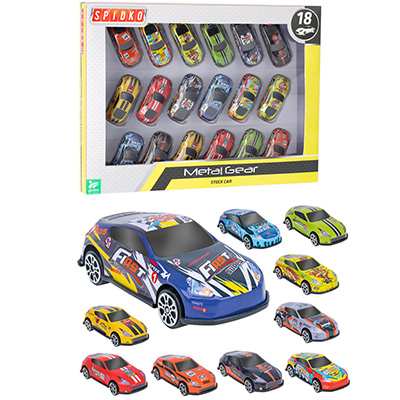 Mini auto metallo pz.18ass.2 colori