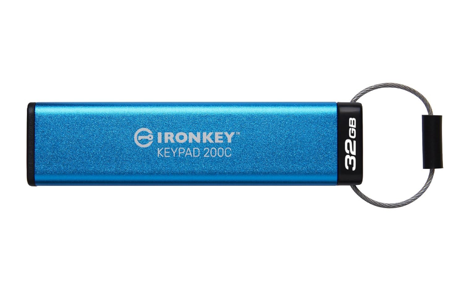 32GB USB-C IRONKEY KEYPAD 200C