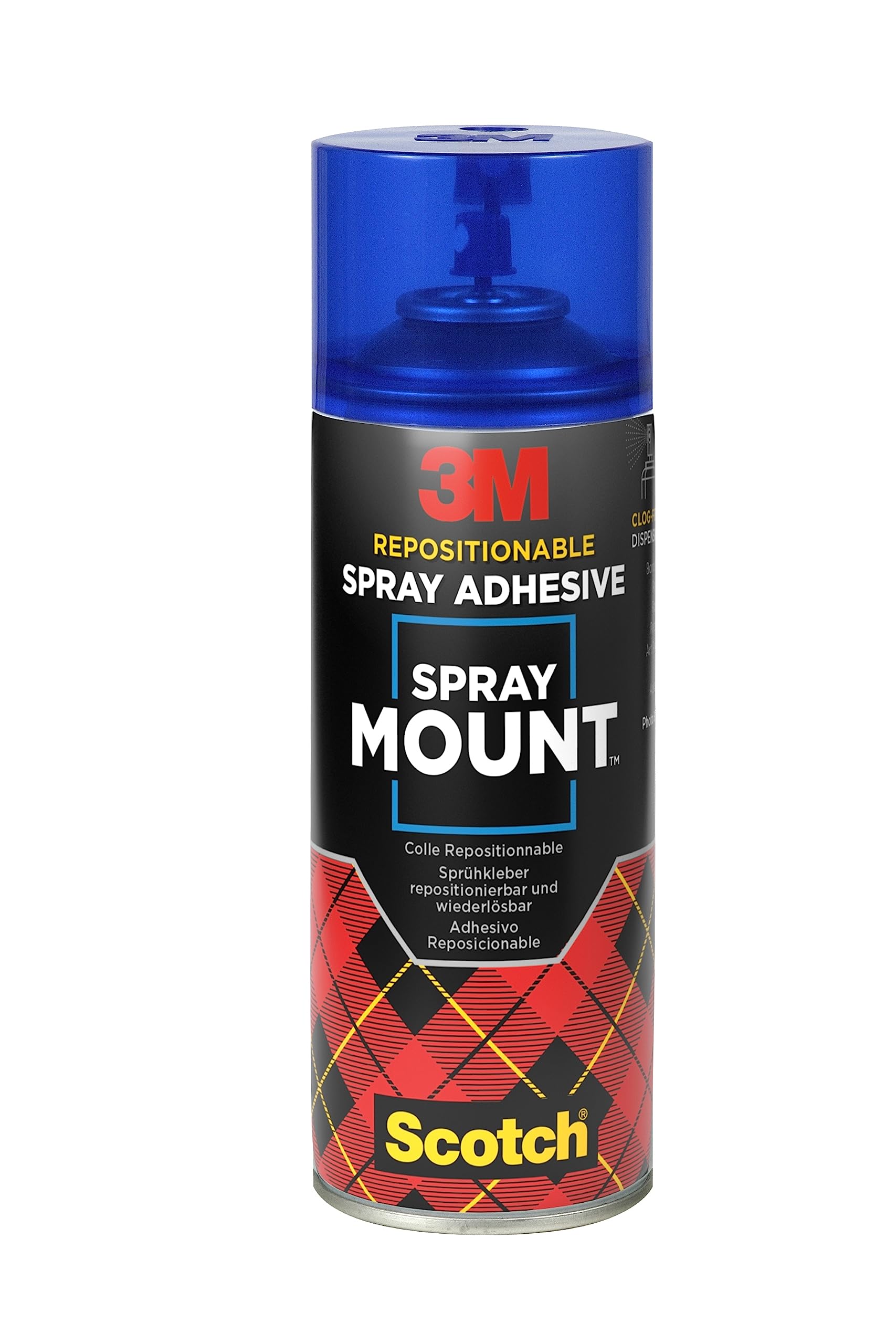 Colla spray 3M SprayMount™ permanente dopo l'asciugatura - 400 ml 7100296969