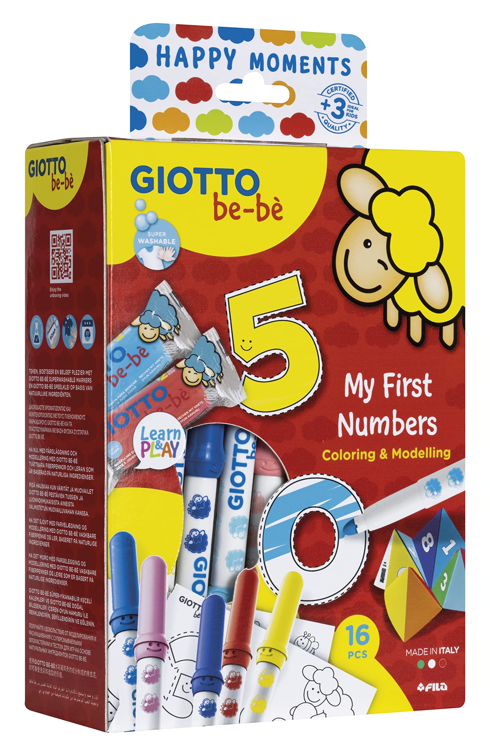 Giotto be-be happy moments my first numbres