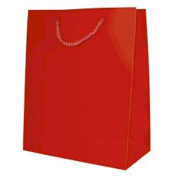 Sacchetti da regalo rosso opaco Biembi misura S - 12x15x5 cm