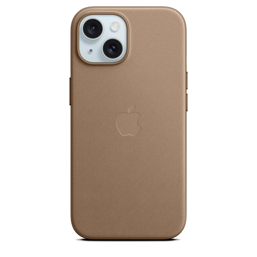 IPHONE 15 FINEWOVEN CASE TAUPE