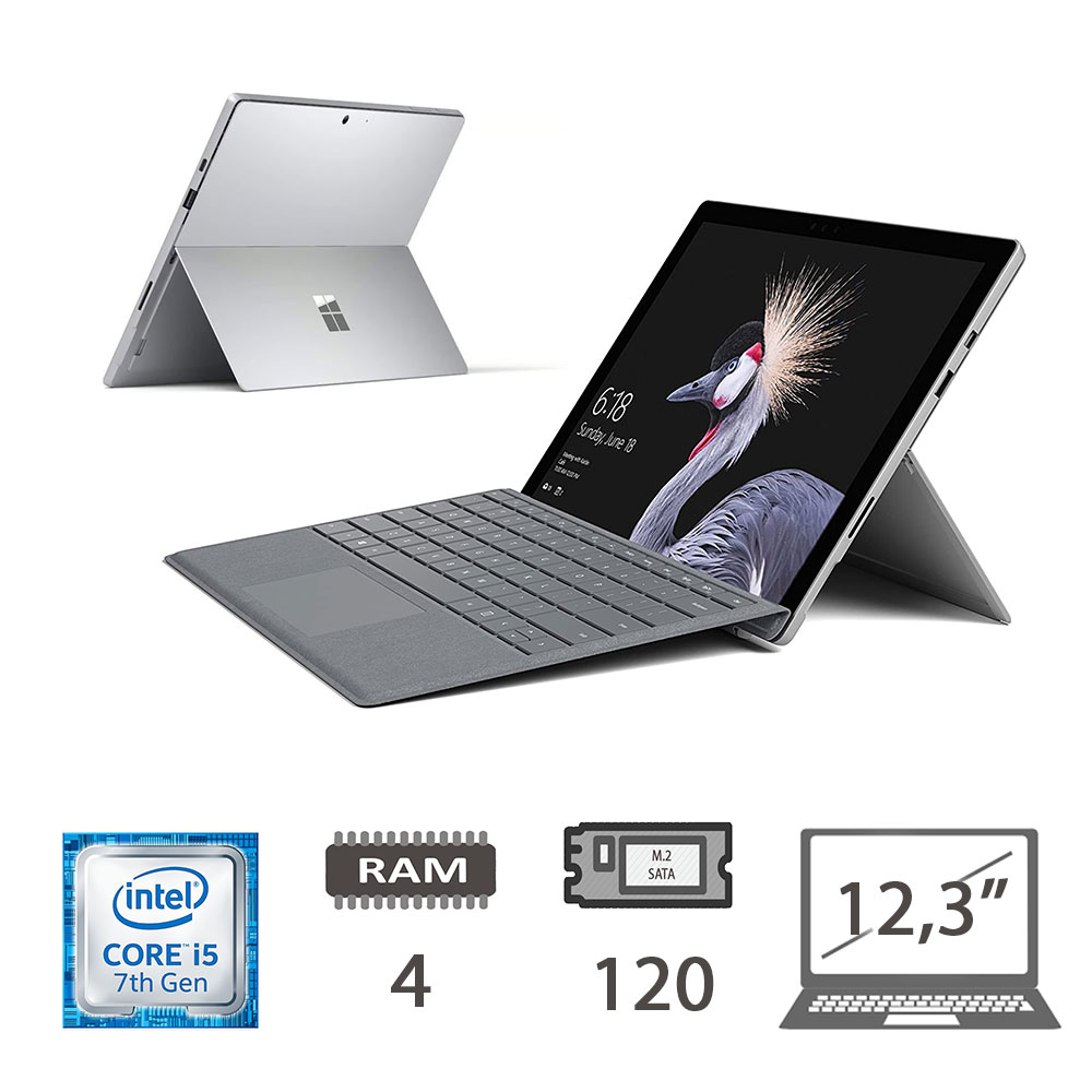 Tablet Pc Microsoft Surface Pro 5 rigenerato grado A ? Intel i5-7200U/4Gb/
