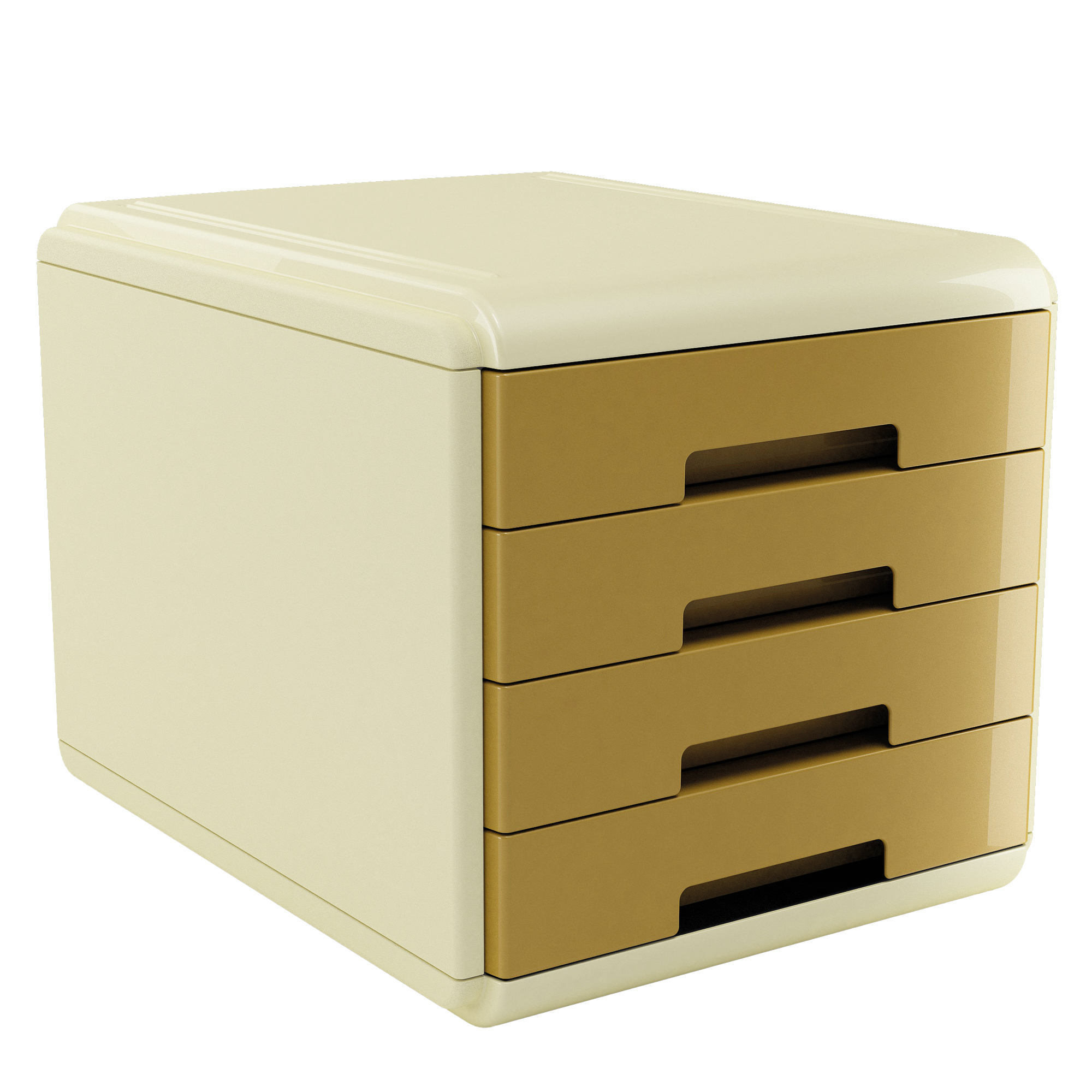 CASSETTIERA VINTAGE CARAMEL -