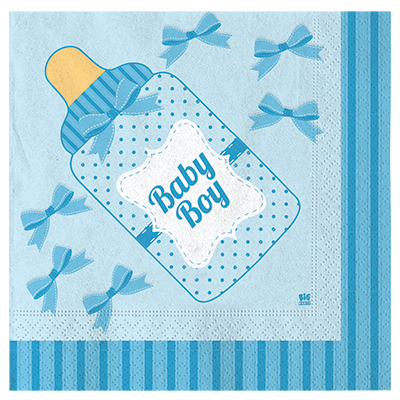 TOVAGLIOLI BABY BOY CM 33X33 PZ.20