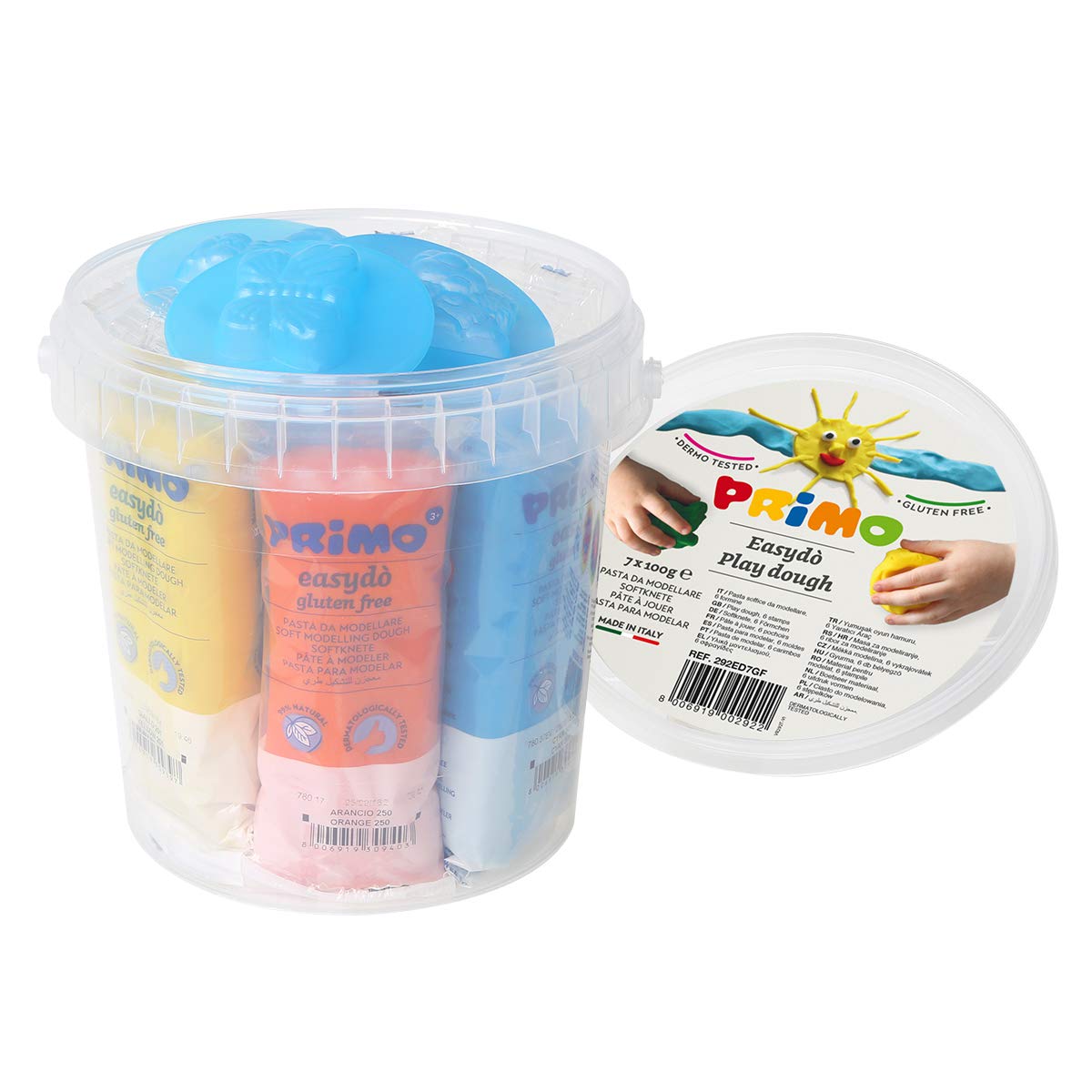 Pasta soffice modellabile 7 pezzi 100g senza glutine 8006919002922