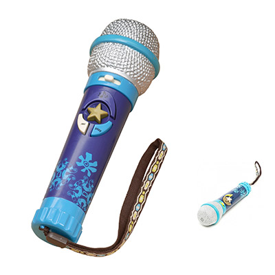 Microfono giocattolo registrabile con melodie preregistrate 0062243228955