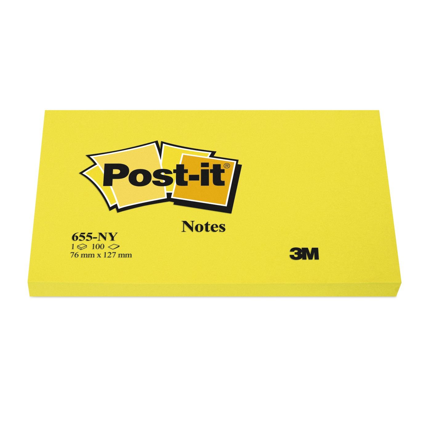 Post-it 655-ny 76x127 giallo neon