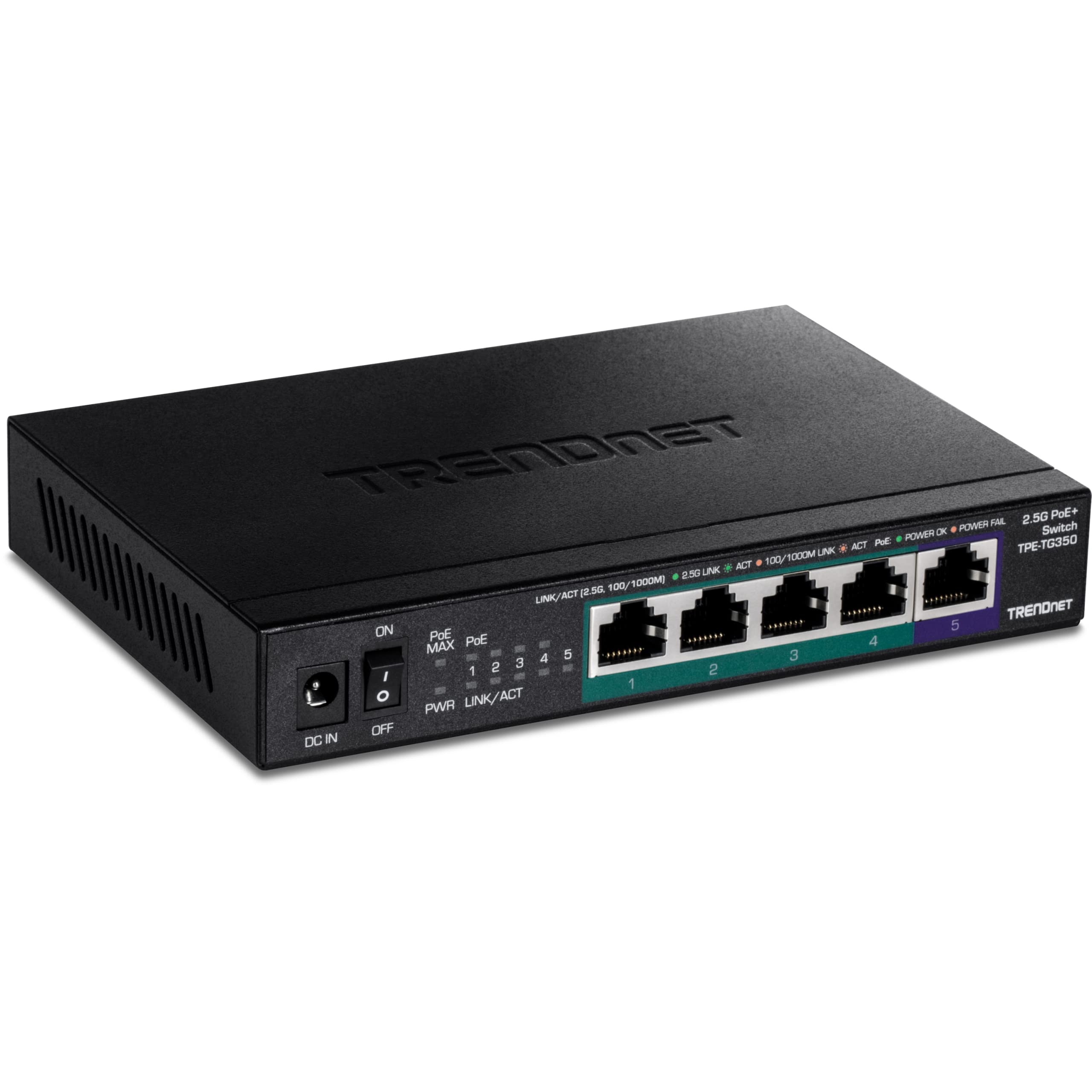 5-PORT UNMANAGED 2.5G POE+
