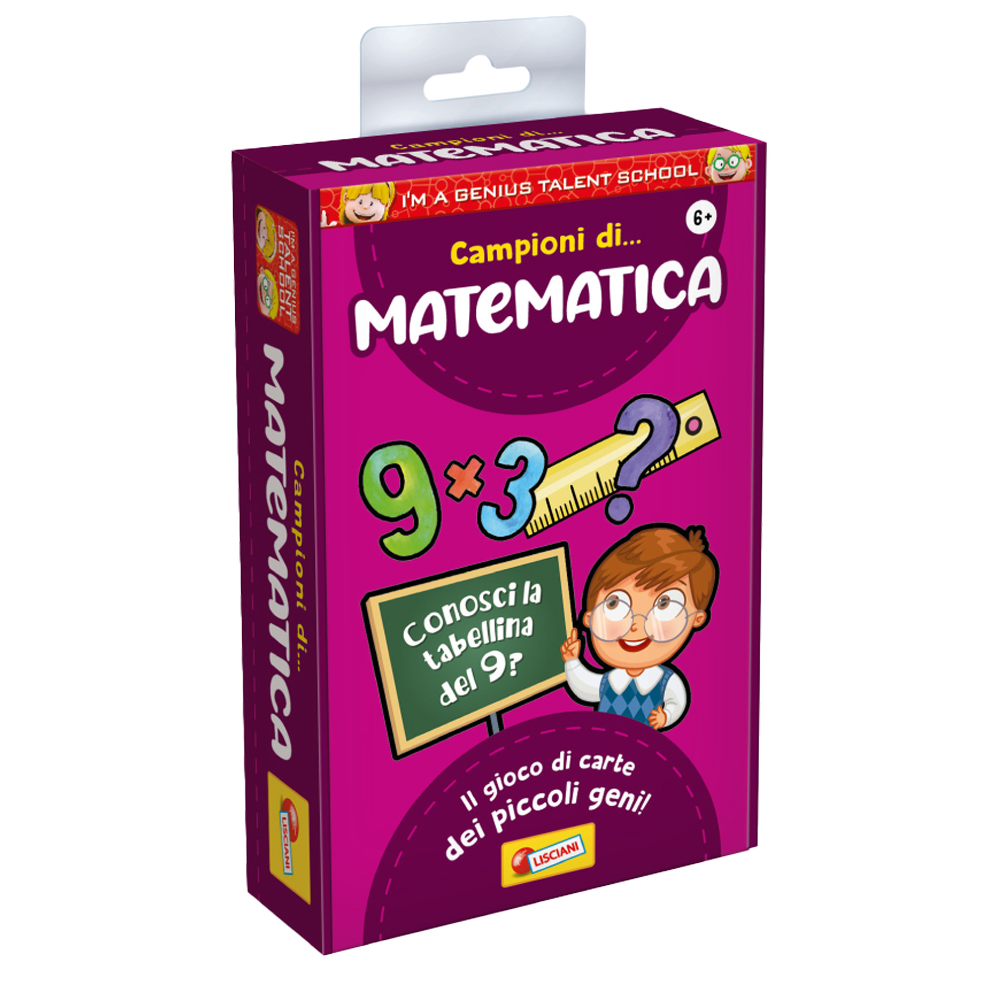 I'm a Genius - Campioni di Matematica per bambini, marca Lisciani 8008324092284 | initpc.it