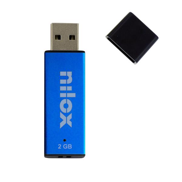 PENDRIVE USB 2GB USB 2.0 A AZZURRA