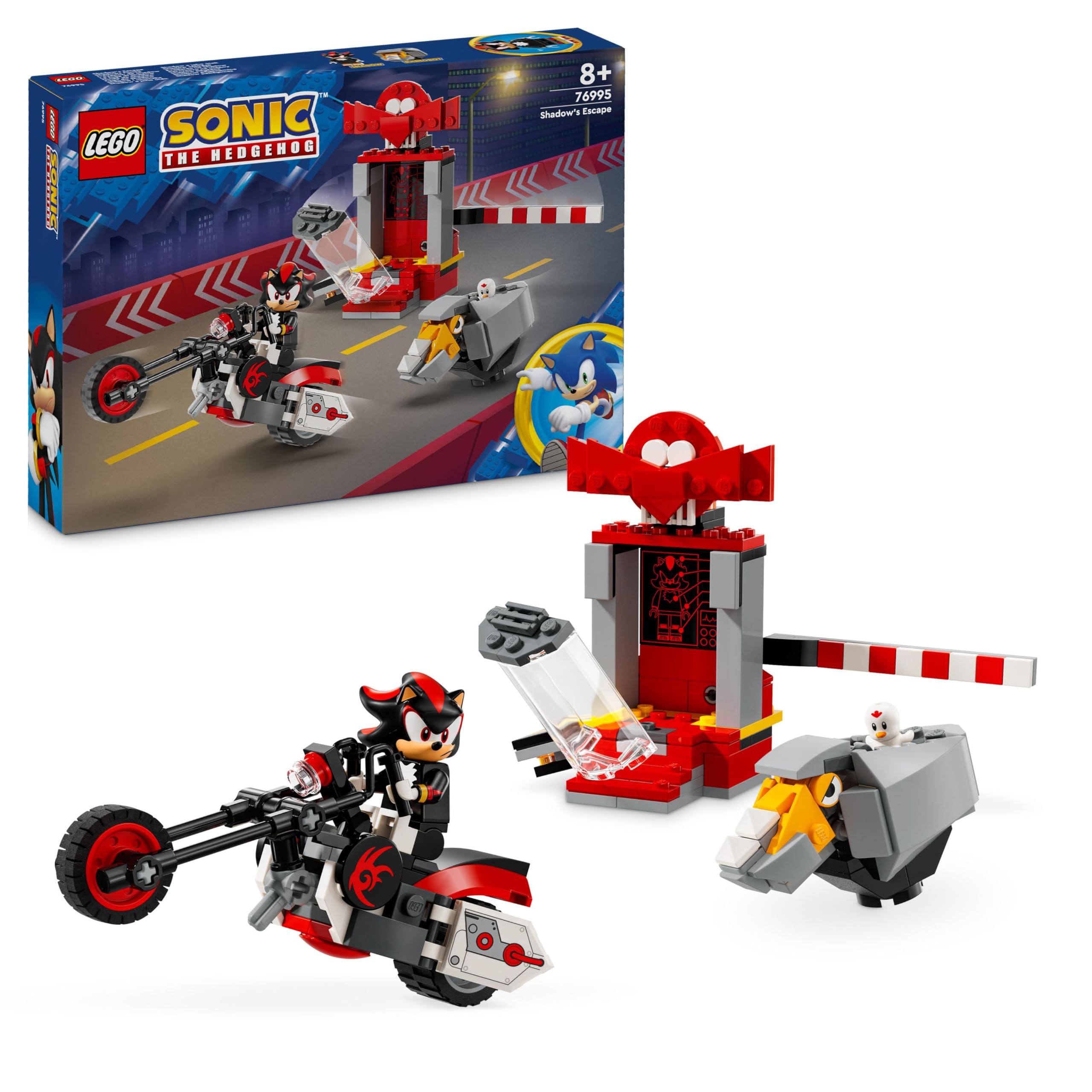 Lego sonic the hedgehog la fuga di shadow costruzione giochi 76995 5702017592510