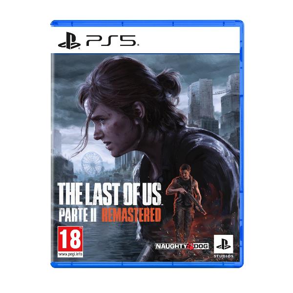 Consolle di gioco PlayStation 5 con titolo videoludico The Last of Us Part II Remastered. 0711719570202 | initpc.it