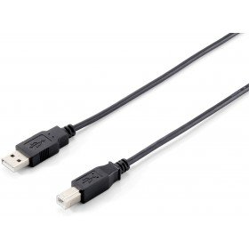 Cavo usb 2.0 alta qualità a-b 1.8m nero 4015867164693