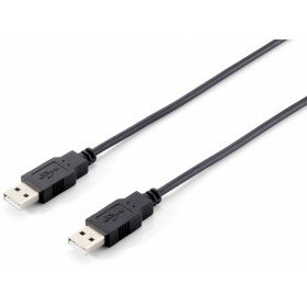 USB 2.0 CABLE A->A 1,8M M/M, BLACK