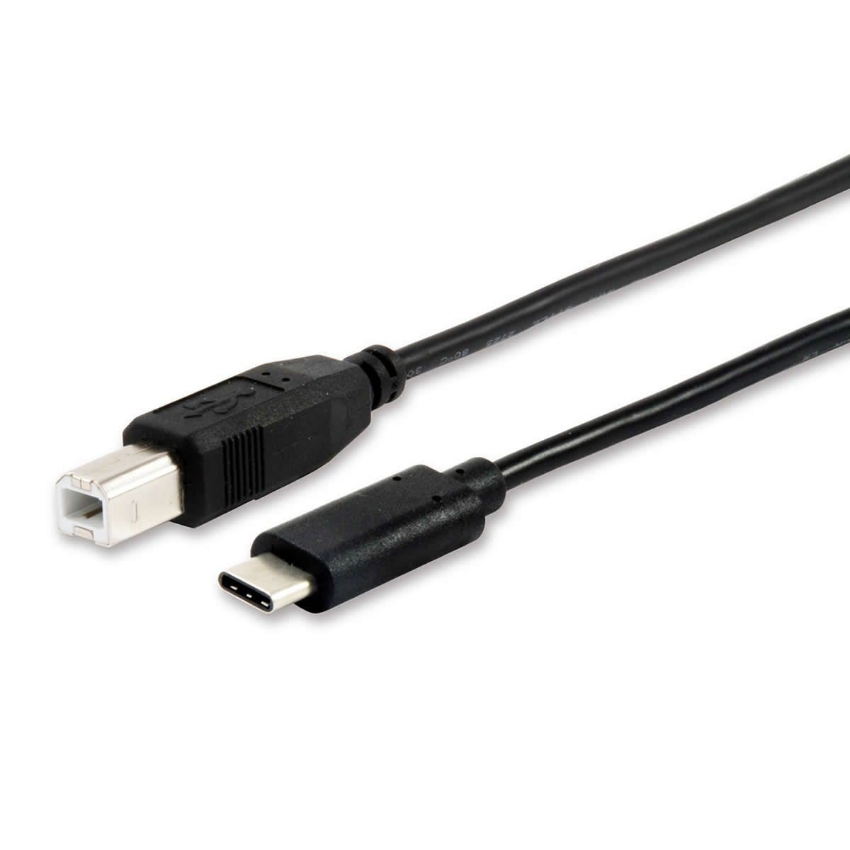 USB 2.0 CABLE B->C M/M 1,0M TYPE C,
