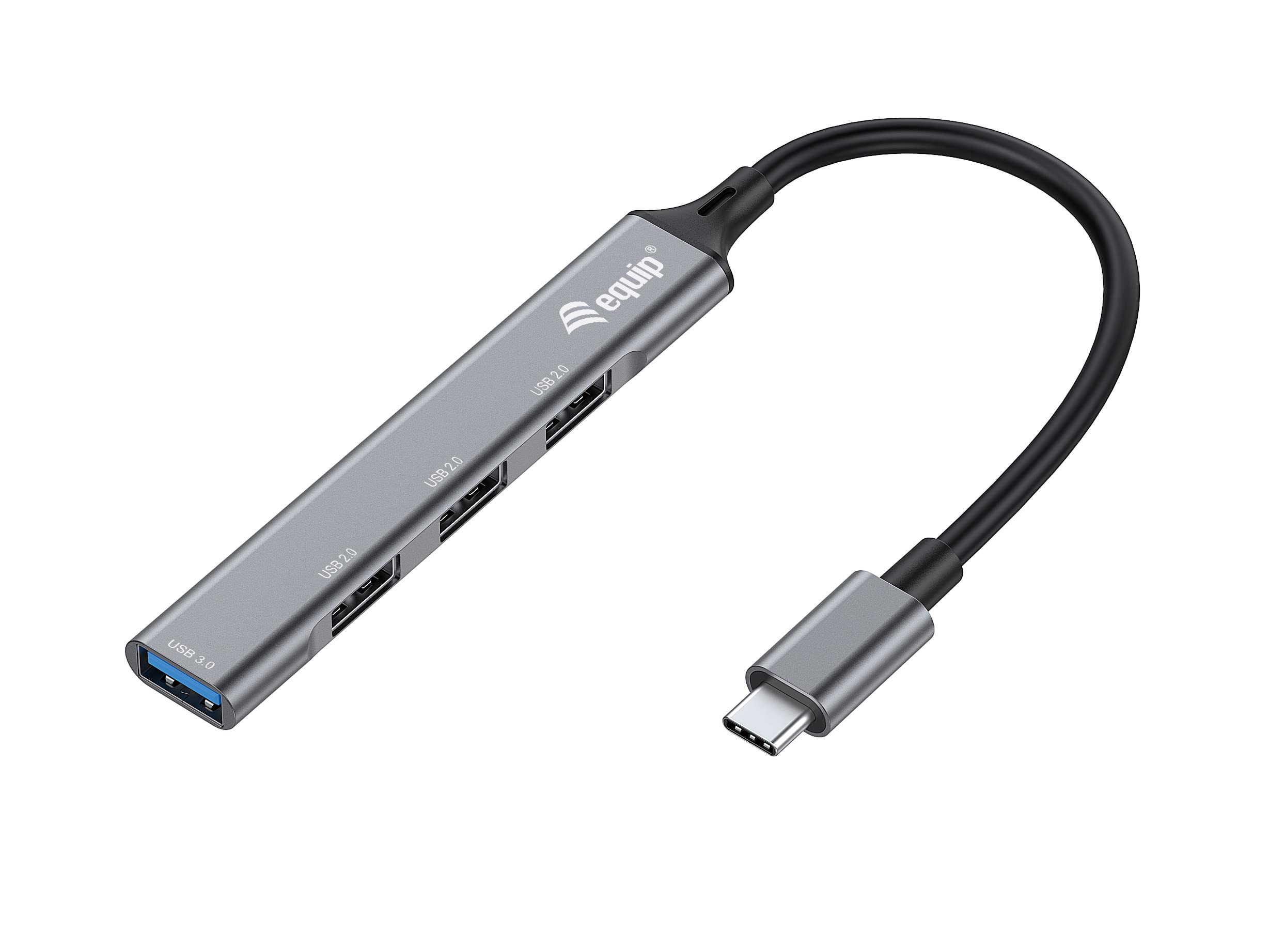 4-PORT USB 3.0/2.0 HUB, USB-C