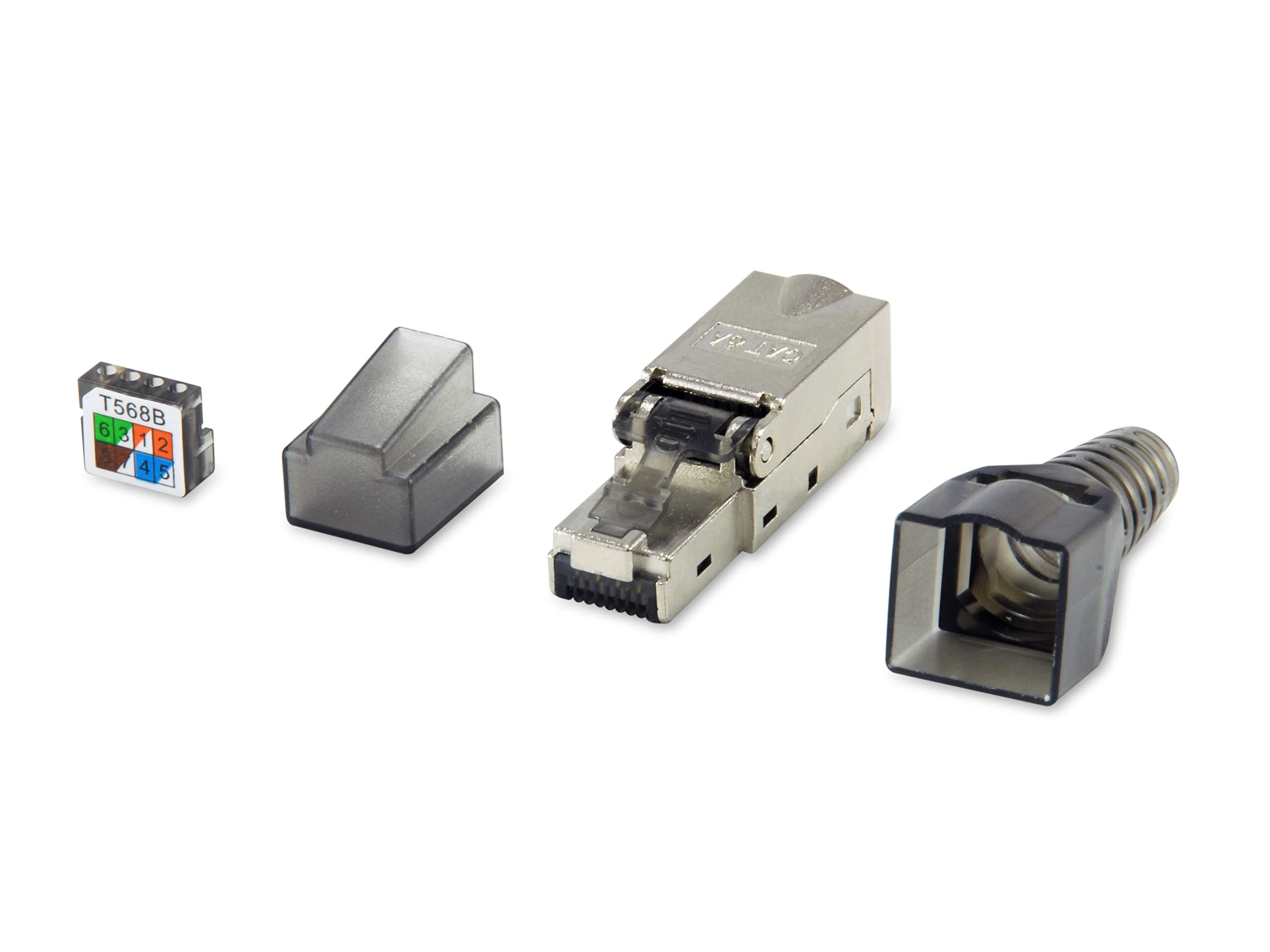 RJ45 CONNECTOR UTP CAT.6A, TOOLFREE