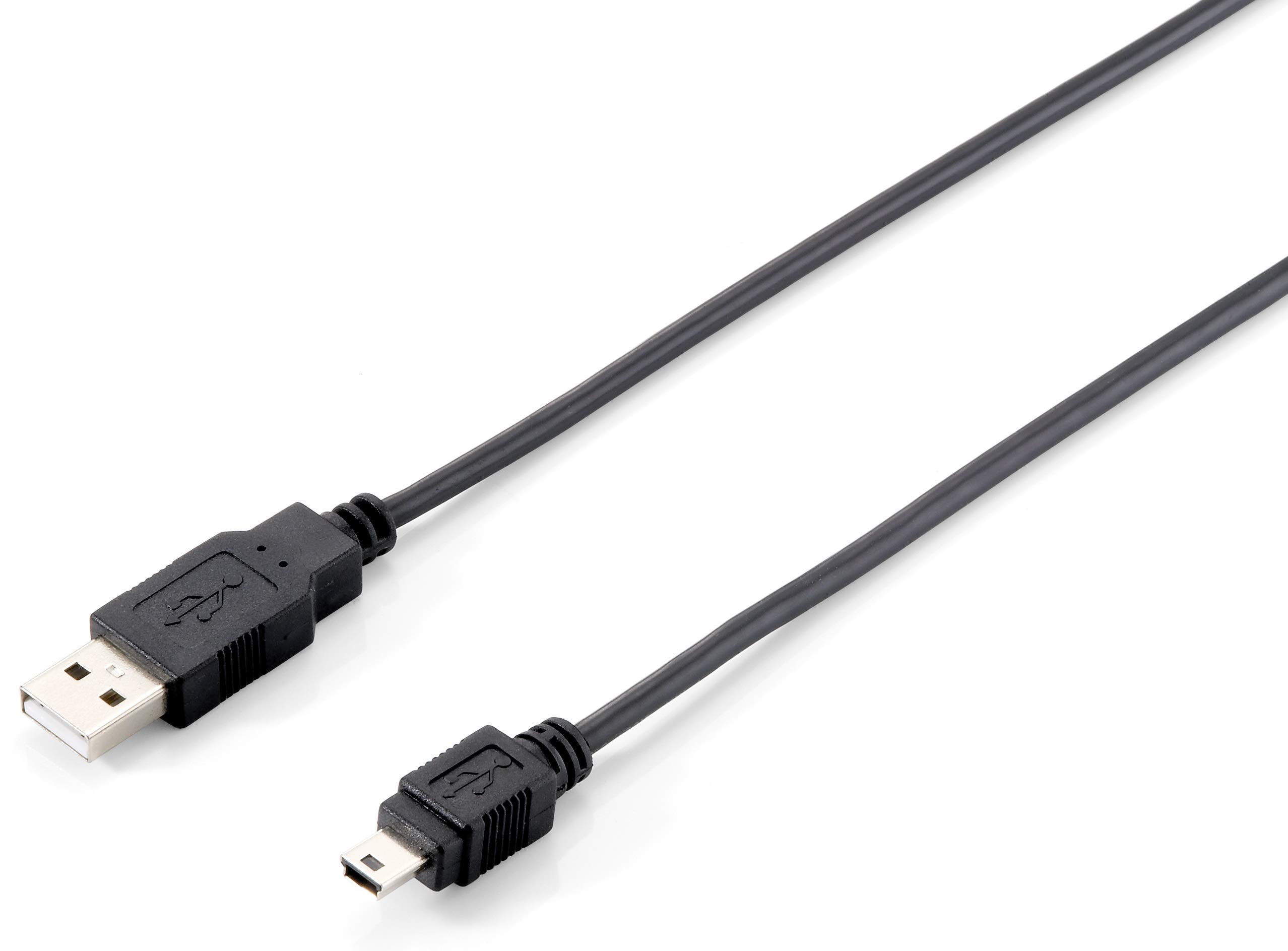 USB 2.0 CABLE A->MINI5P 1,8M M/M, B