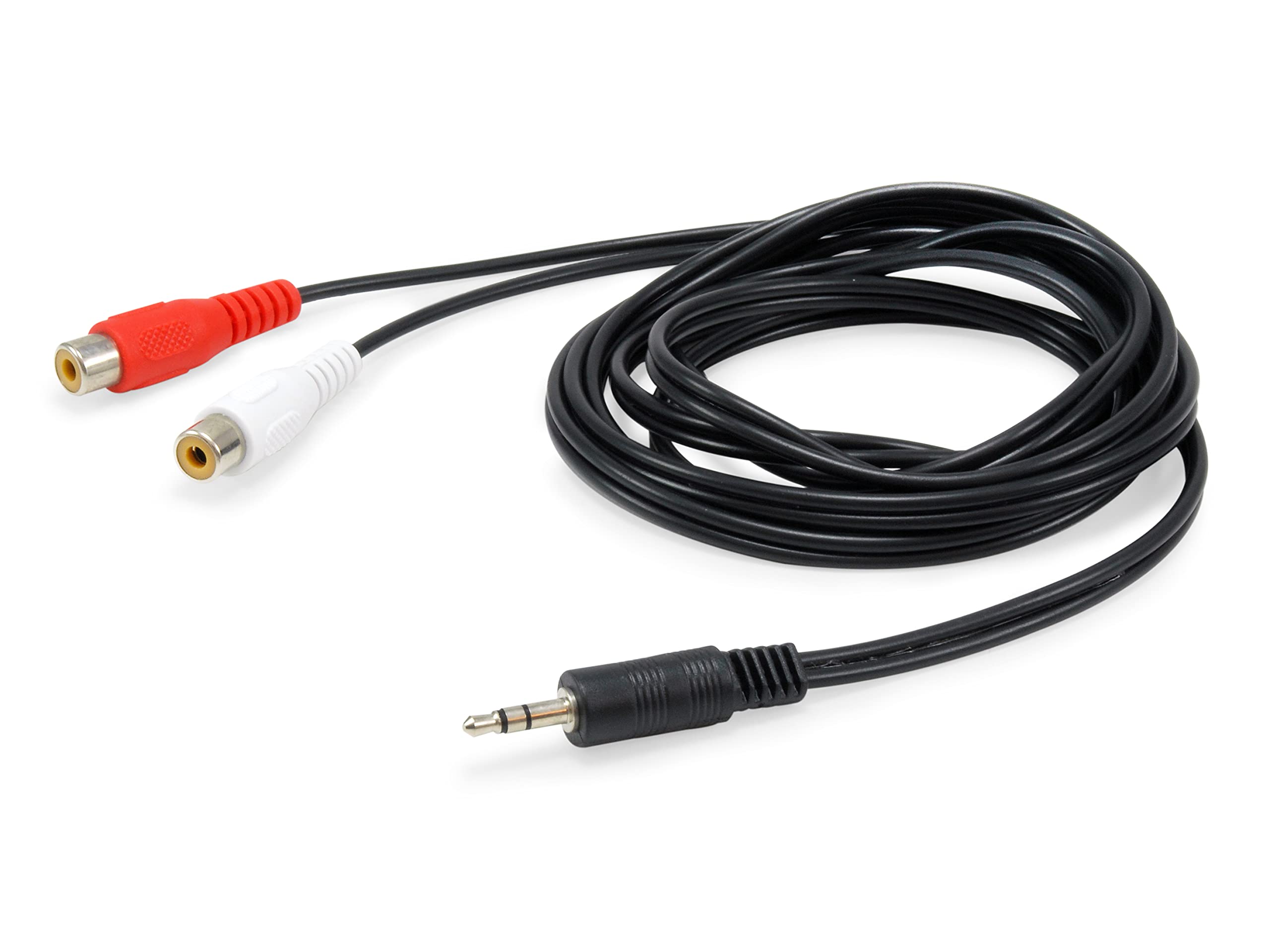 3.5MM MALE TO 2XRCA FEMALE STEREO A