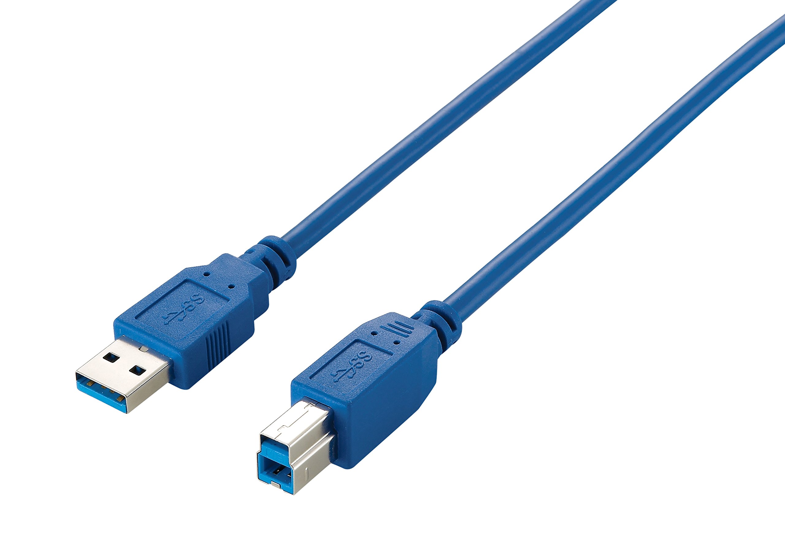 USB 3.0 CABLE A->B M/M 1,8M, BLUE