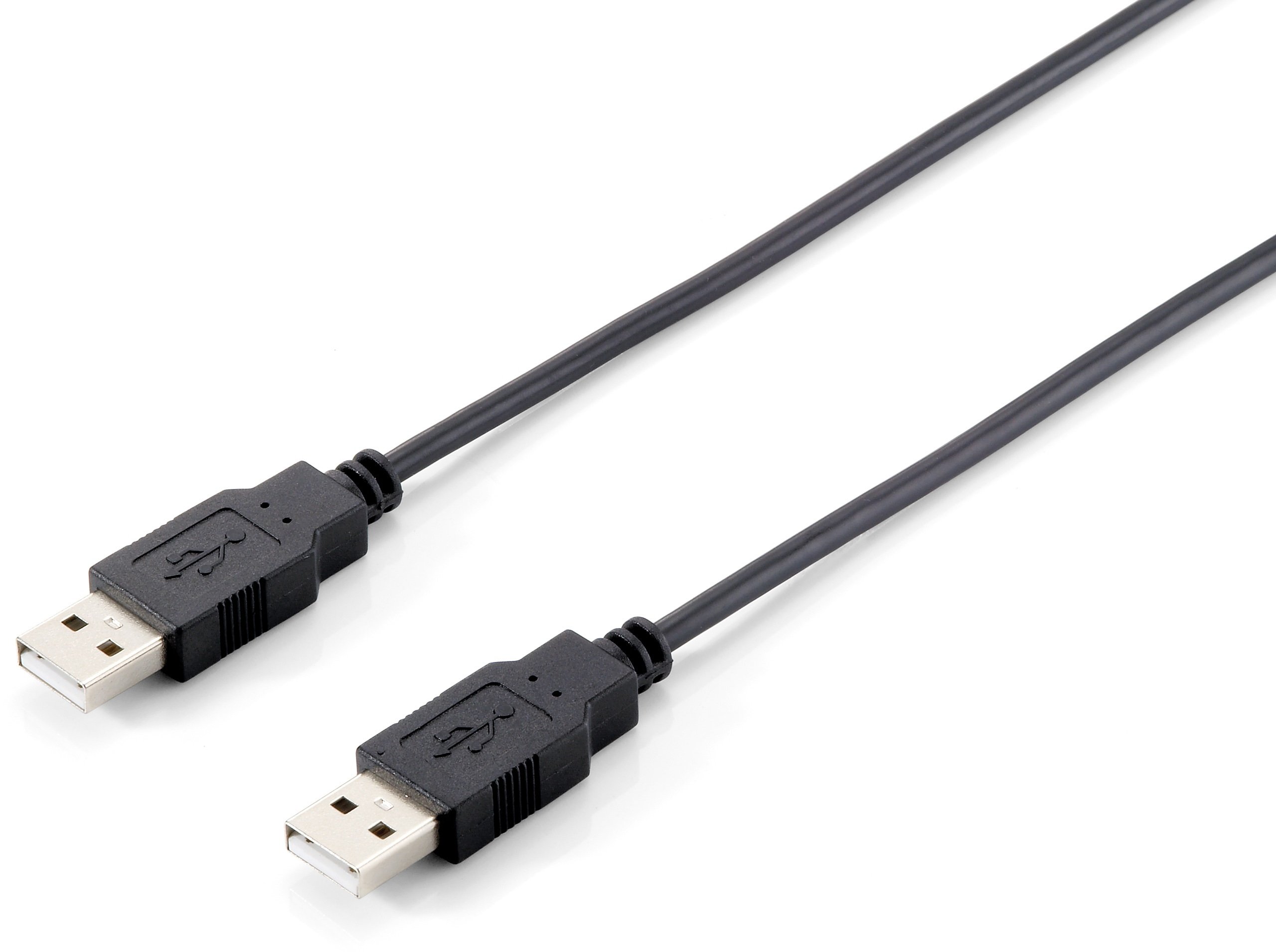 USB 2.0 CABLE A->A 5,0M M/M, BLACK