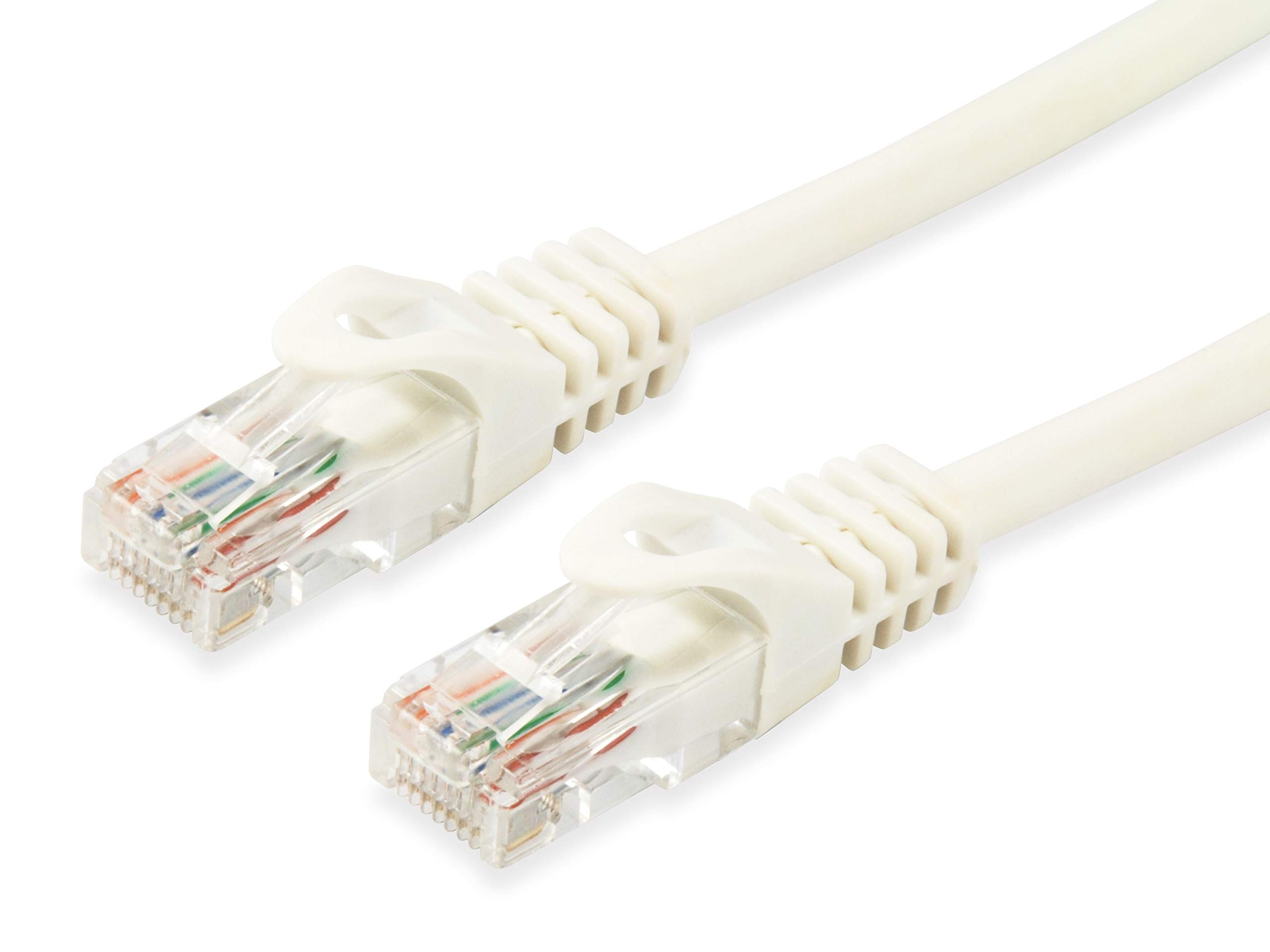 CAT.6A U/UTP PATCH CABLE, 7.5M, WHI