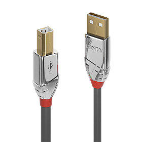 CAVO USB 2.0 A/B CROMO LINE, 7.5M