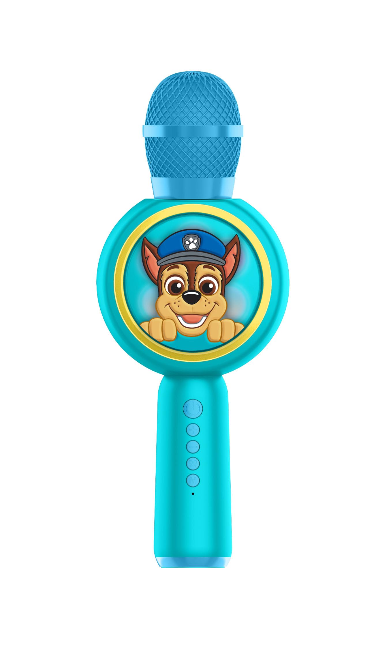 Paw patrol microfono led da karaoke per bambini con effetti vocali 5055371629164