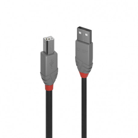 CAVO USB 2.0 A/B ANTHRA LINE, 5M
