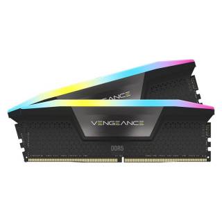 Virtù RGB DDR5 32GB (2x16) 6000 MHz - Memoria RAM da 32 GB in configurazione dual-channel, supporto a velocità di clock fino a 6000 MHz, compatibile con piattaforme DDR5. 0840006600107 | initpc.it
