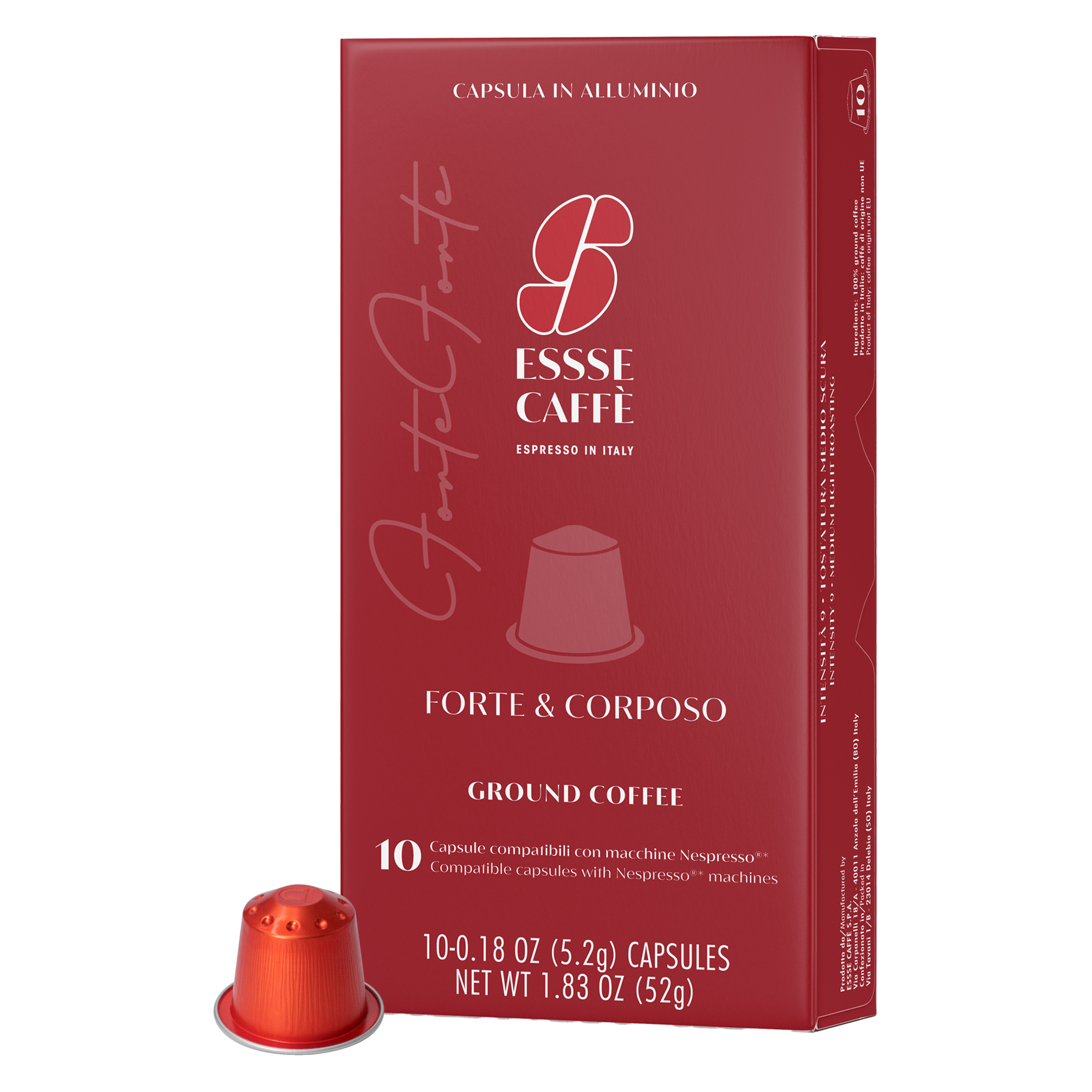 Capsula caffE' ForteForte - compatibile con Nespresso - Essse CaffE'
