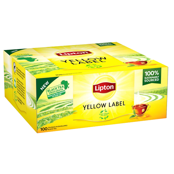 Te' in filtro di alta qualità da parte della marca Lipton, contenuto in confezione da 100 pezzi. 8720608011568 | initpc.it