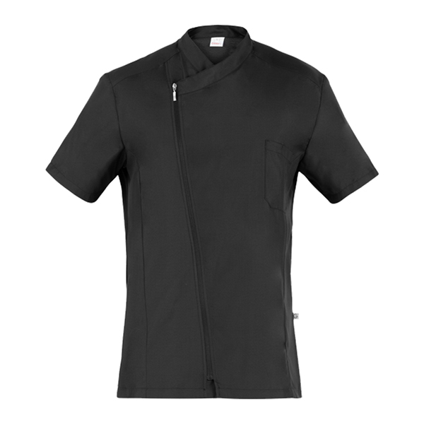 Casacca da uomo in tessuto di alta qualità, colore nero, misura taglia L. Ideale per un look elegante e moderno. 8011513106556 | initpc.it