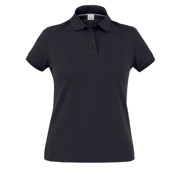 Immagine di un maglione Polo della marca Giblor's, taglia M, tessuto in poliammide, colore nero. Prodotto confezionato dalla linea donna Susan. 8010338181816 | initpc.it
