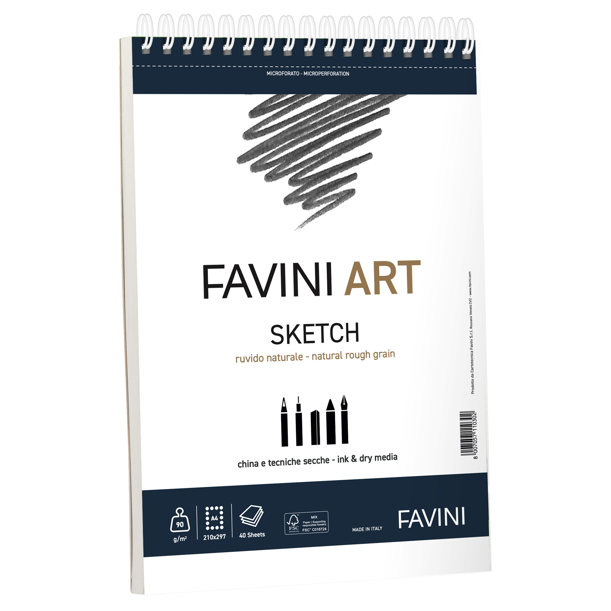 CF5 FAVINI ART SKETCH SPIRALATO 90G