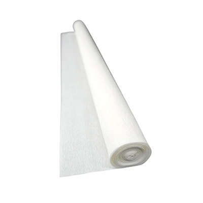 Rotolo carta crespa artistica m 0,5 x 1,5 gr.90 - bianco 350