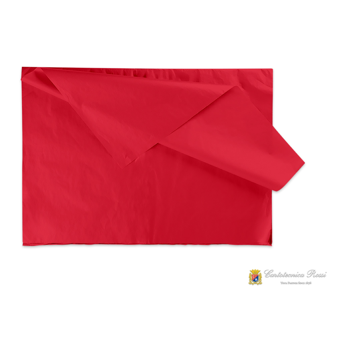 Carta velina gr.21 pz 24 fg.50x76 cm - rosso vivo