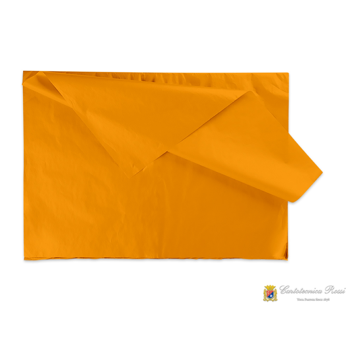 Carta velina gr.21 pz 24 fg.50x76 cm - arancione