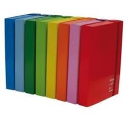 Cartella elastica piatto da 20 x 30 cm, colore rosa, marchio Brefiocart, ideale per organizzare e proteggere oggetti personali. 8014819019520 | initpc.it