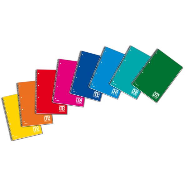 Quaderni spiralati cf5 one color forato a4 60 fogli 8007758268203