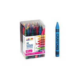 Barattolo di colori a cera da 50 pz, marca CWR, utilizzo per bambini o artisti 8004957098266 | initpc.it
