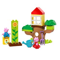 Giardino e Casa Albero di Peppa Pig in edicola LEGO, un divertente gioco per bambini con elementi di architettura e creatività. 5702017583068 | initpc.it