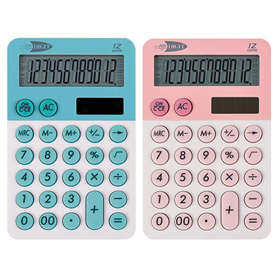 Calcolatrice nijidigit tascabile 12 cifre
